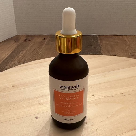 Scentuals VitaminC Facial Serum Hyaluronic Acid Edelweiss Plant Stem Cells 60 ml - Picture 3 of 8